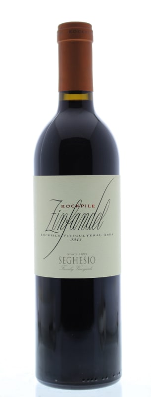 Seghesio Rockpile Zinfandel 2013 Front Bottle Shot
