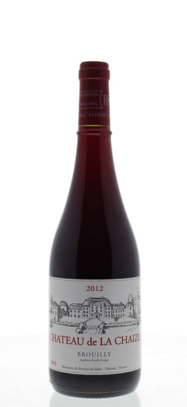 Chateau de la Chaize Brouilly 2012 Front Bottle Shot