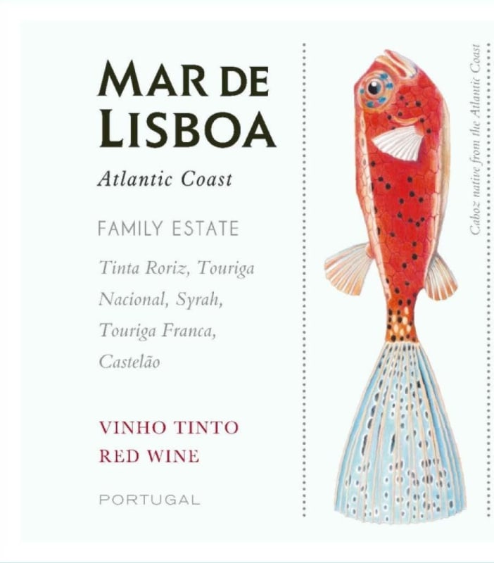 Quinta de Chocapalha Mar de Lisboa Tinto 2012 Front Label