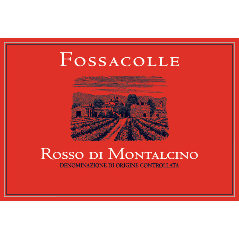 Fossacolle Rosso di Montalcino 2013 Front Label
