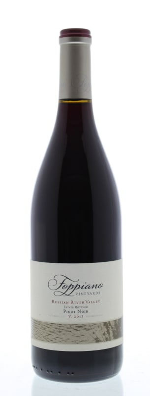 Foppiano Estate Pinot Noir 2012 Front Bottle Shot