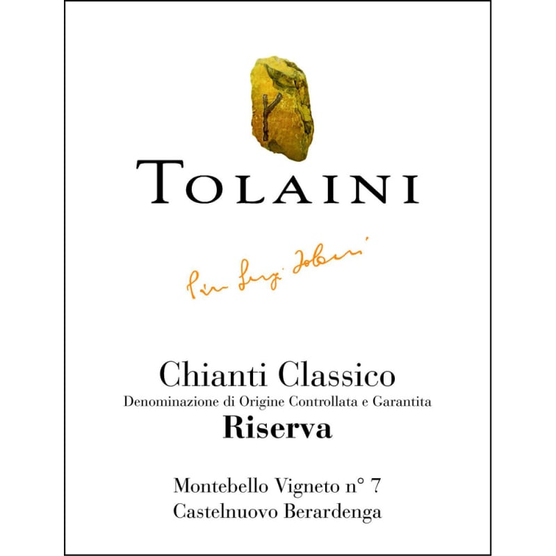 Tolaini Chianti Classico Riserva 2010 Front Label