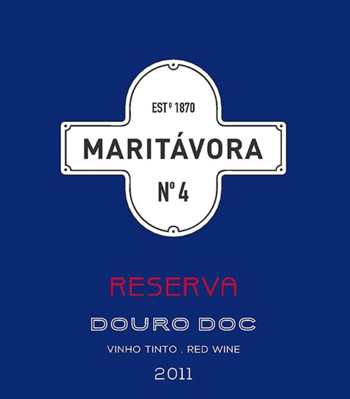 Quinta da Maritavora N. 4 Reserva Tinto 2011 Front Label