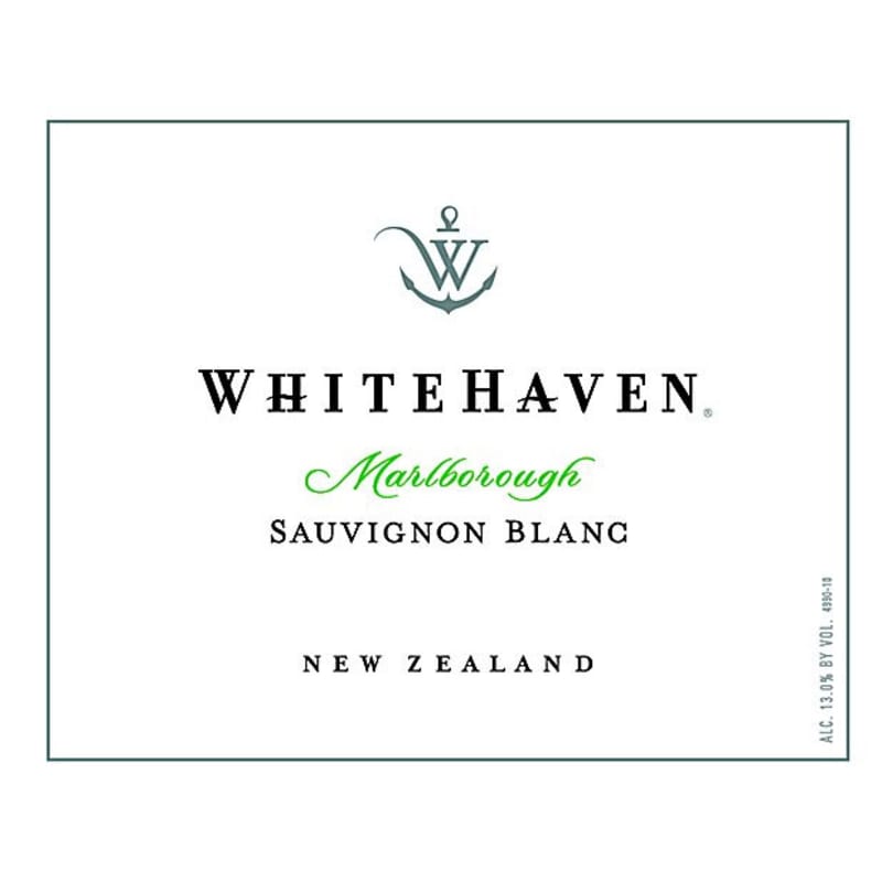 Whitehaven Sauvignon Blanc 2015 Front Label