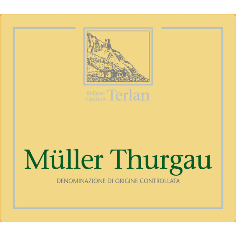 Terlan Muller Thurgau 2013 Front Label