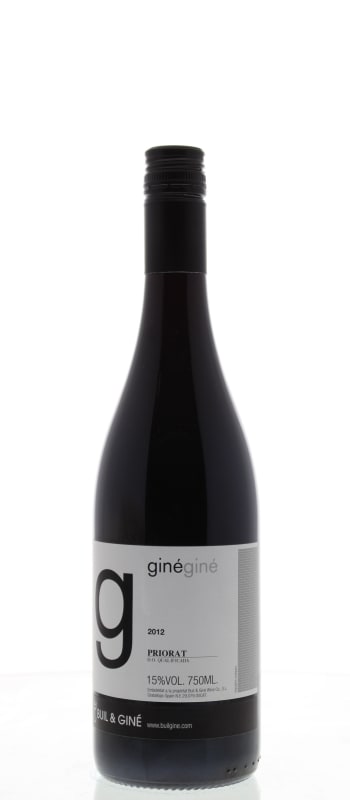 Buil and Gine Gine Priorat 2012 Front Bottle Shot