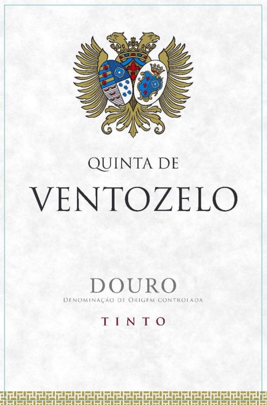 Quinta de Ventozelo Tinto 2012 Front Label