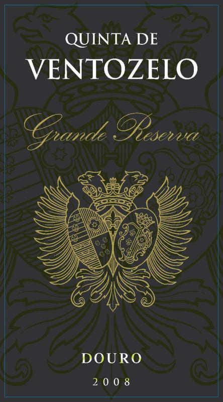 Quinta de Ventozelo Grande Reserva 2008 Front Label