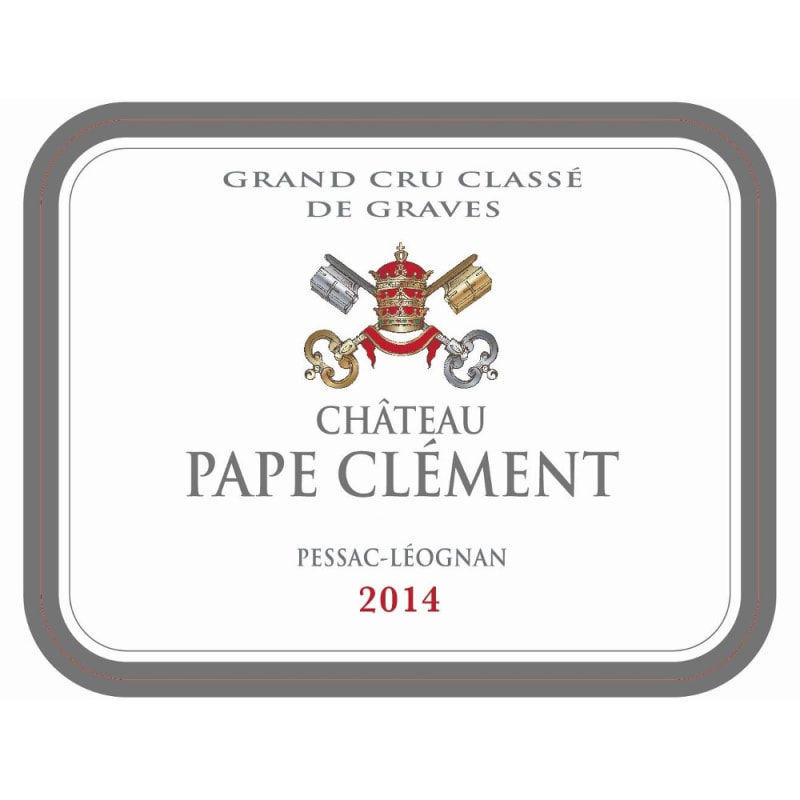Chateau Pape Clement 2014 Front Label