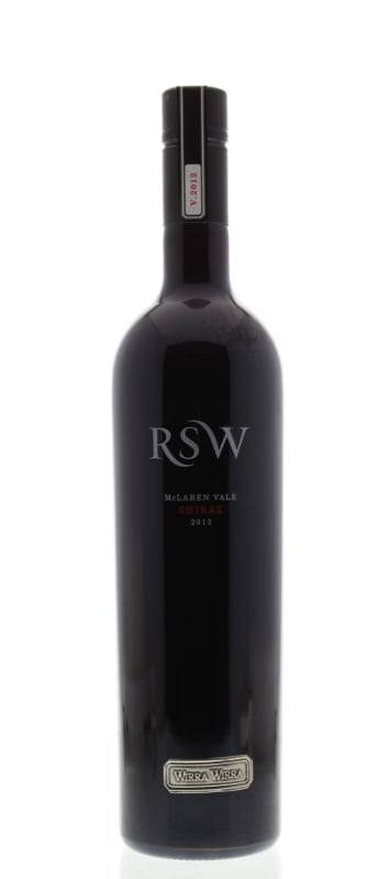Wirra Wirra RSW Shiraz 2012 Front Bottle Shot