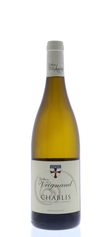 Domaine Vrignaud Chablis 2014 Front Bottle Shot