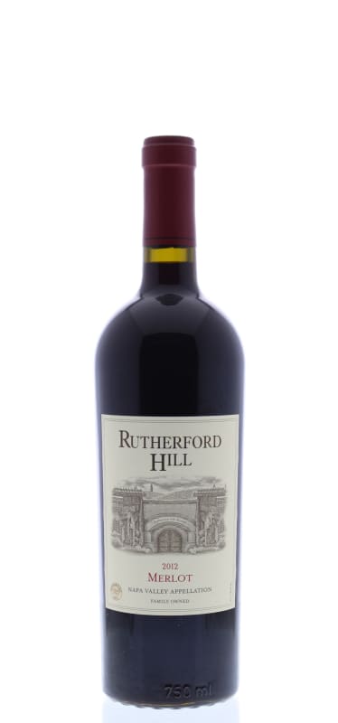 Rutherford Hill Merlot 2012 Front Bottle Shot