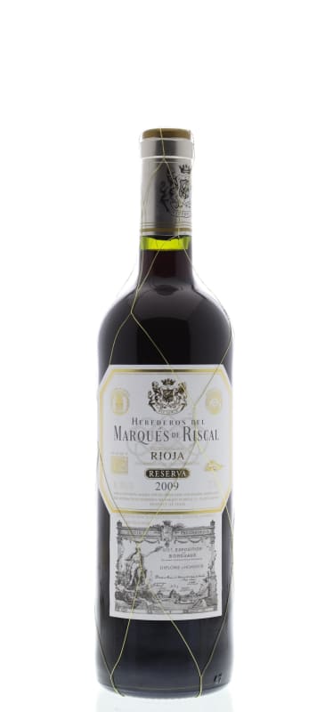 Marques de Riscal Rioja Reserva 2009 Front Bottle Shot