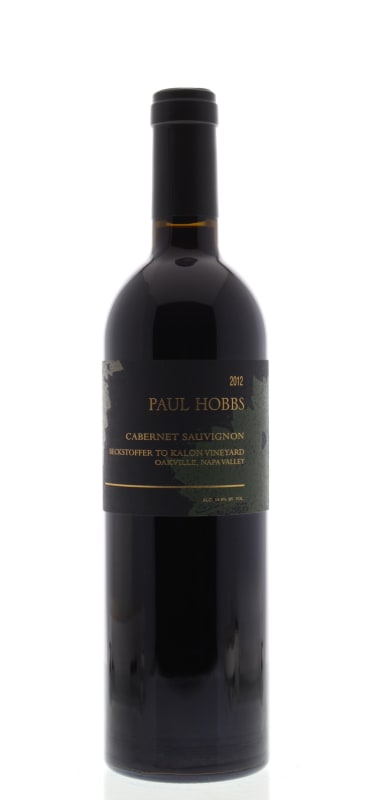 Paul Hobbs Beckstoffer To Kalon Vineyard Cabernet Sauvignon 2012 Front Bottle Shot