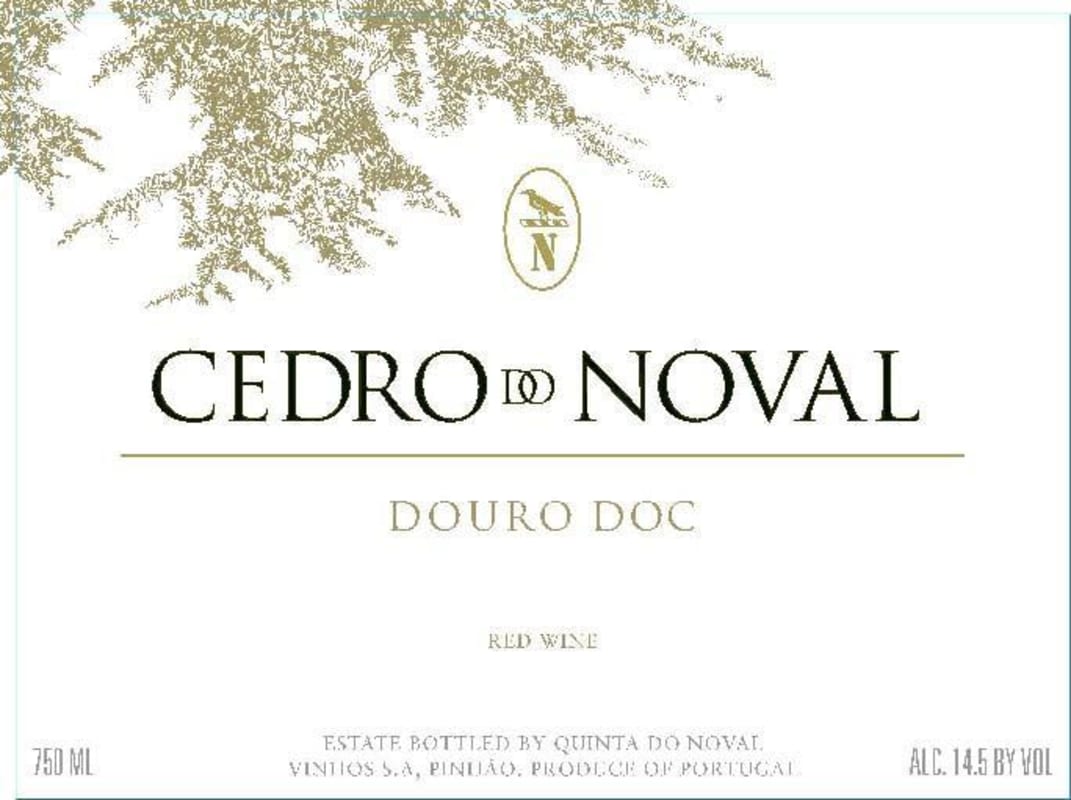Quinta do Noval Cedro do Noval Duoro 2009 Front Label