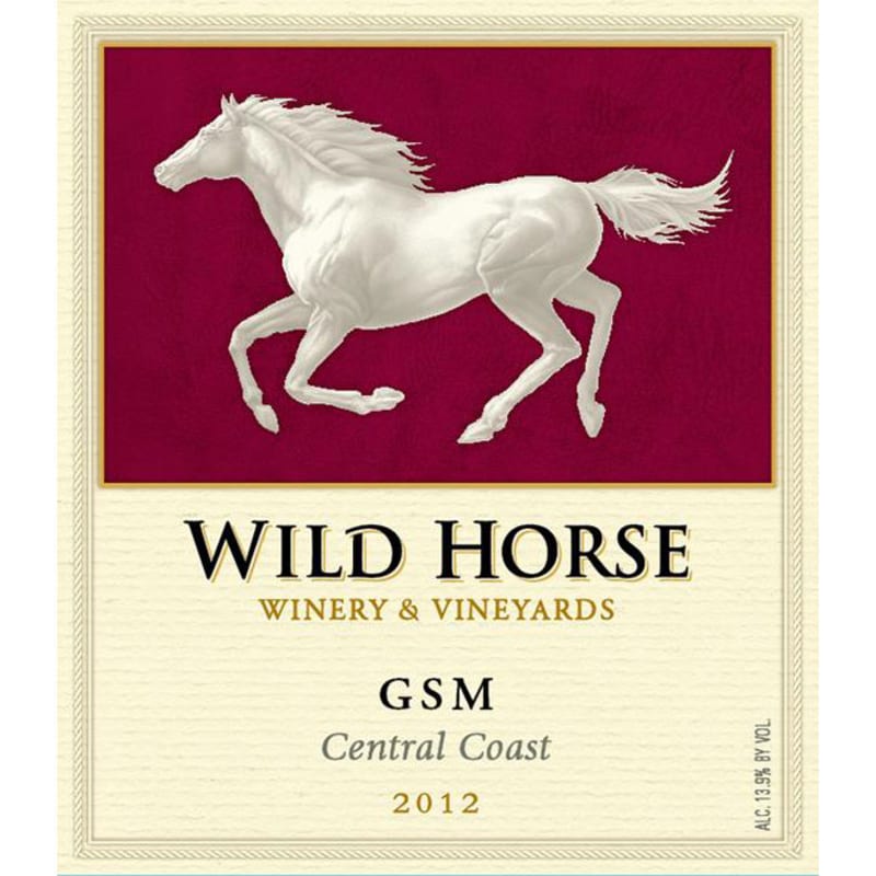 Wild Horse GSM 2012 Front Label