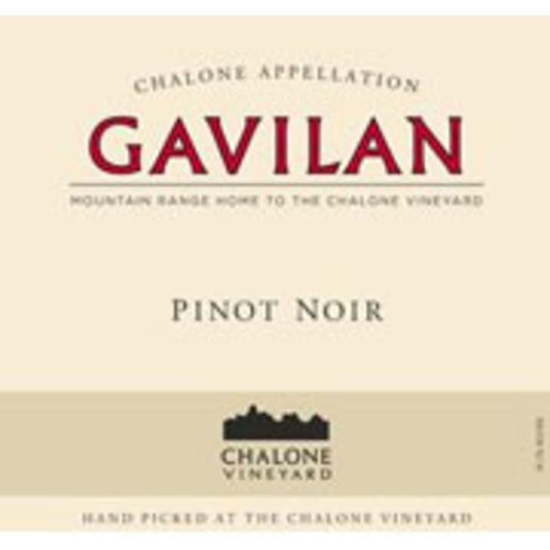 Chalone Gavilan Estate Pinot Noir 2011 Front Label