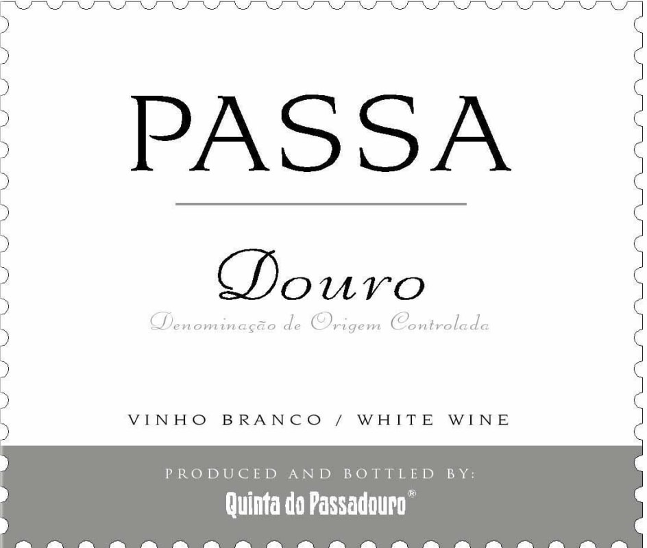 Quinta do Passadouro Passa Branco 2015 Front Label