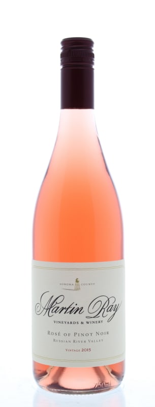 Martin Ray Rose of Pinot Noir 2015 Front Bottle Shot