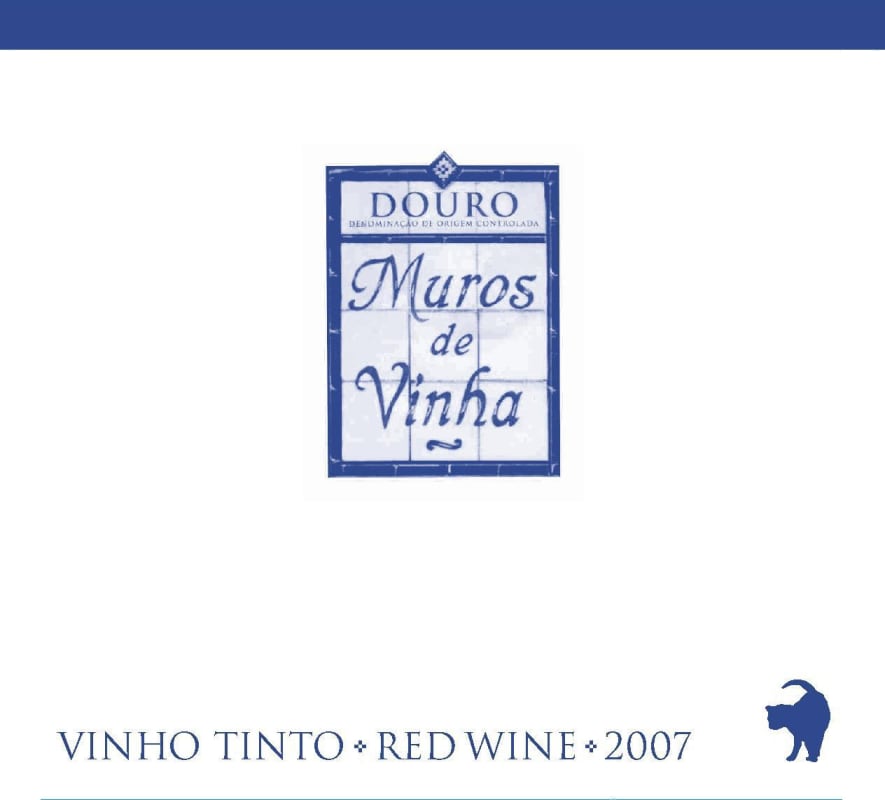 Quinta do Portal Muros de Vinha 2007 Front Label