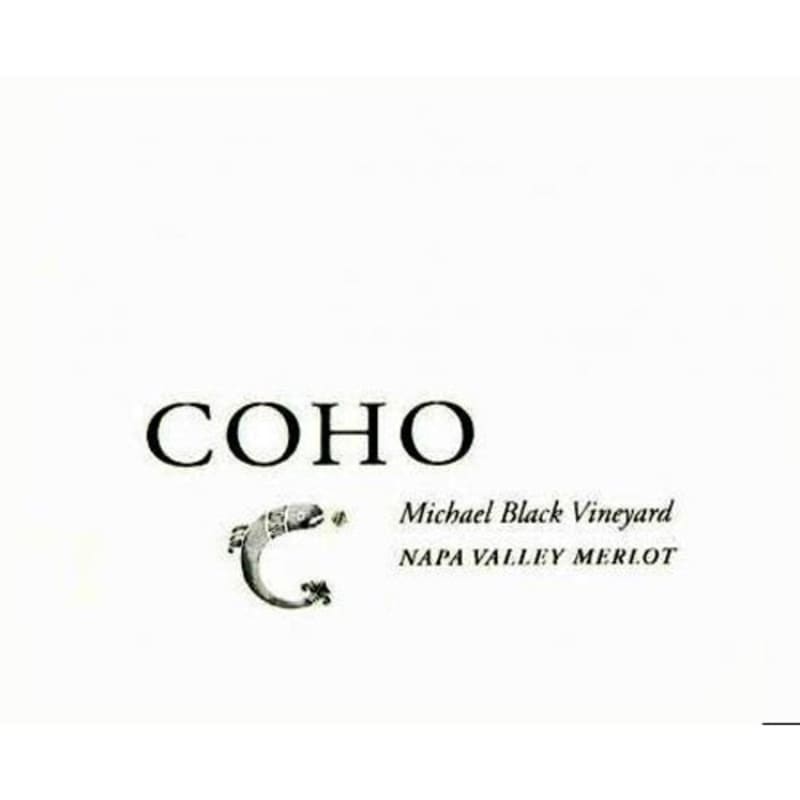 Coho Michael Black Vineyard Merlot 2011 Front Label