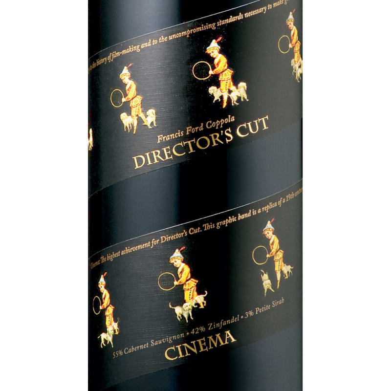 Francis Ford Coppola Director's Cut Cinema Red Blend 2012 Front Label