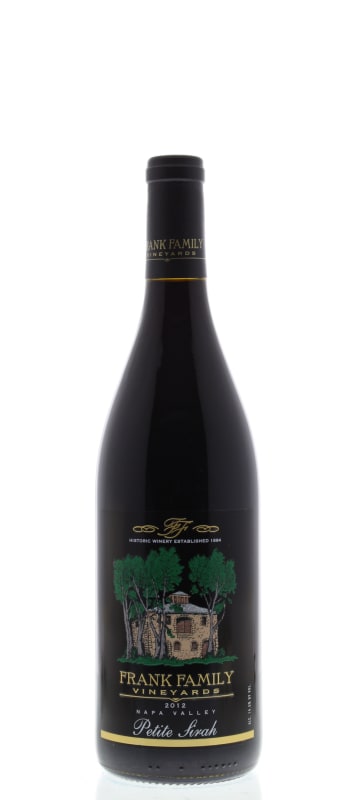 Frank Family Vineyards Petite Sirah 2012 Front Bottle Shot