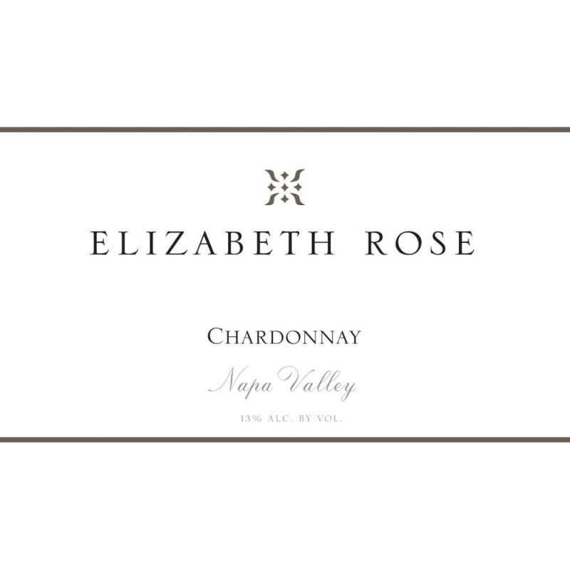 Elizabeth Rose Chardonnay 2013 Front Label