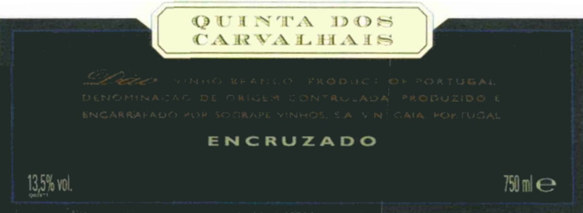 Quinta Dos Carvalhais Encruzado 2009 Front Label