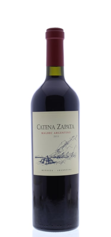 Catena Zapata Argentino Vineyard Malbec 2011 Front Bottle Shot