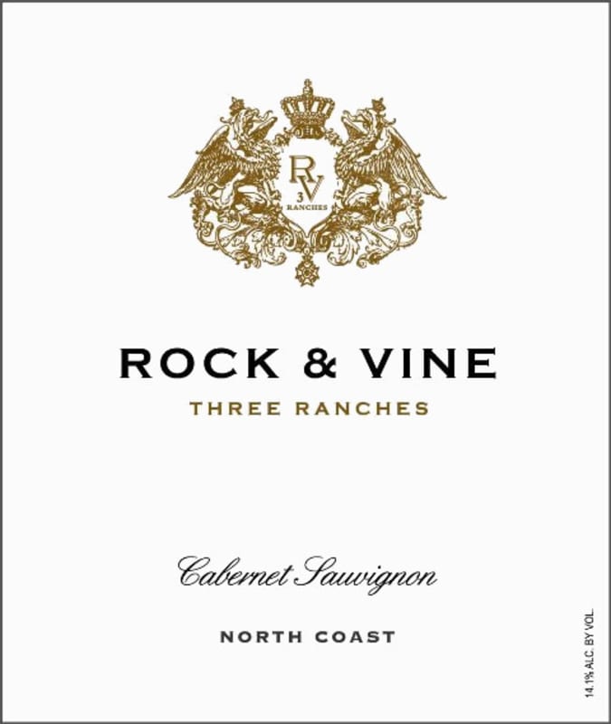 Nine North Wine Company Three Ranches Cabernet Sauvignon 2006 Front Label