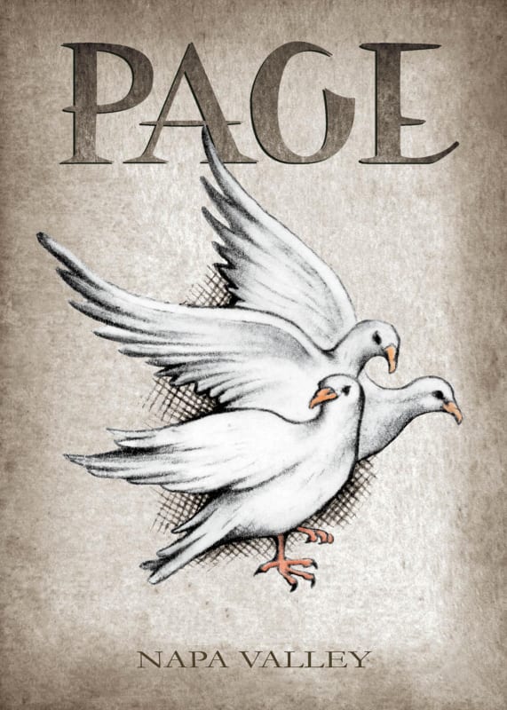 Page Wine Cellars Proprietary Red 2005 Front Label