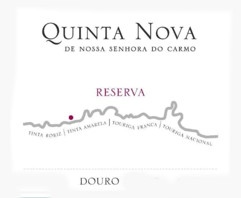 Quinta Nova Reserva Tinto 2012 Front Label