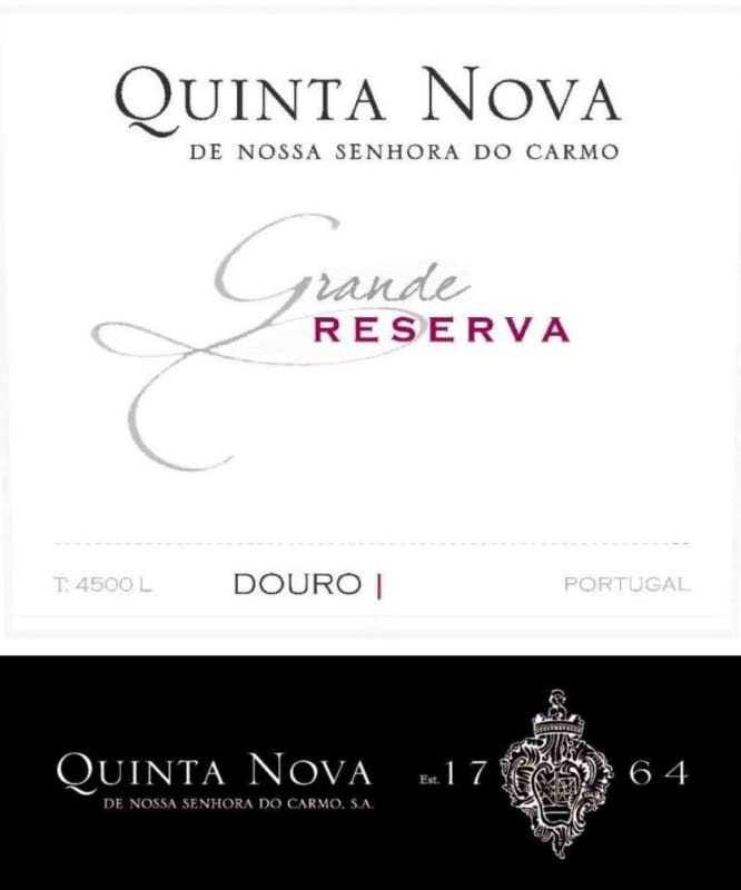 Quinta Nova Grande Reserva Classico 2012 Front Label