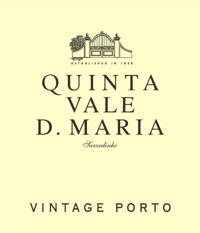 Quinta Vale D. Maria Vintage Porto 2009 Front Label
