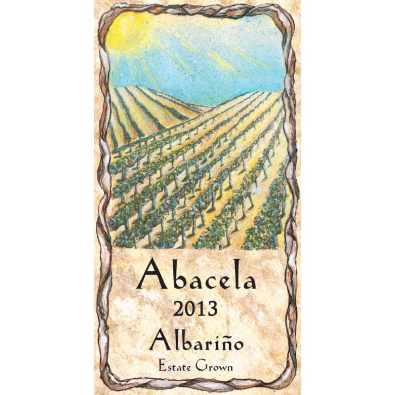 Abacela Albarino 2013 Front Label
