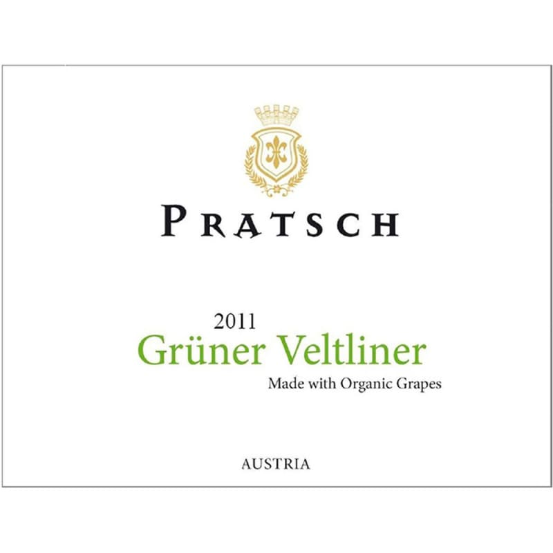 Pratsch Organic Gruner Veltliner (1 Liter) 2011 Front Label
