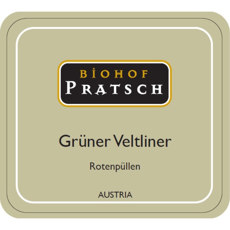 Pratsch Rotenpullen Gruner Veltliner 2011 Front Label