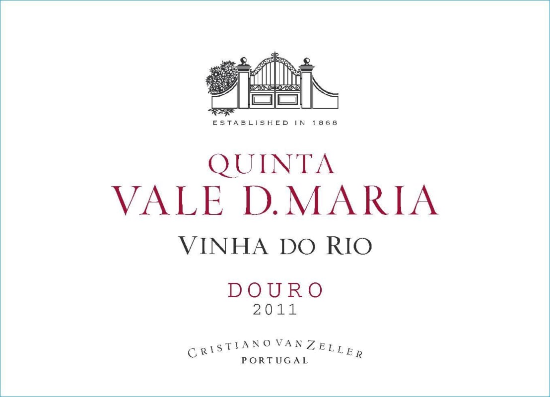 Quinta Vale D. Maria Vinha do Rio 2011 Front Label