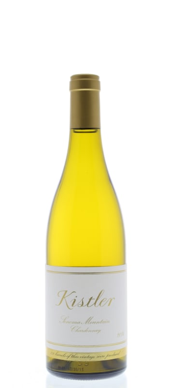 Kistler Vineyards Sonoma Mountain Chardonnay 2014 Front Bottle Shot