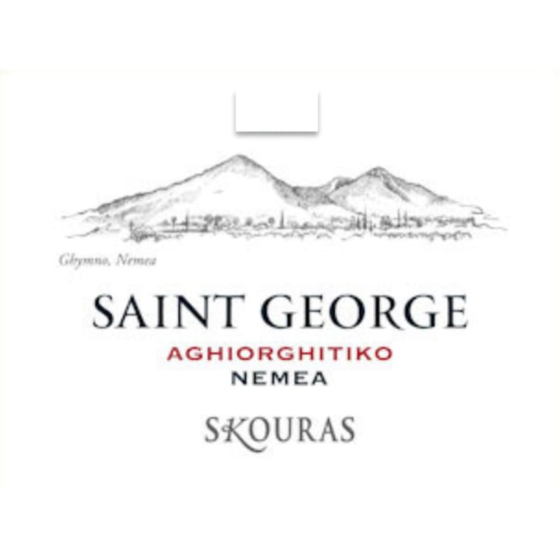 Skouras Saint George Agiorgitiko 2012 Front Label