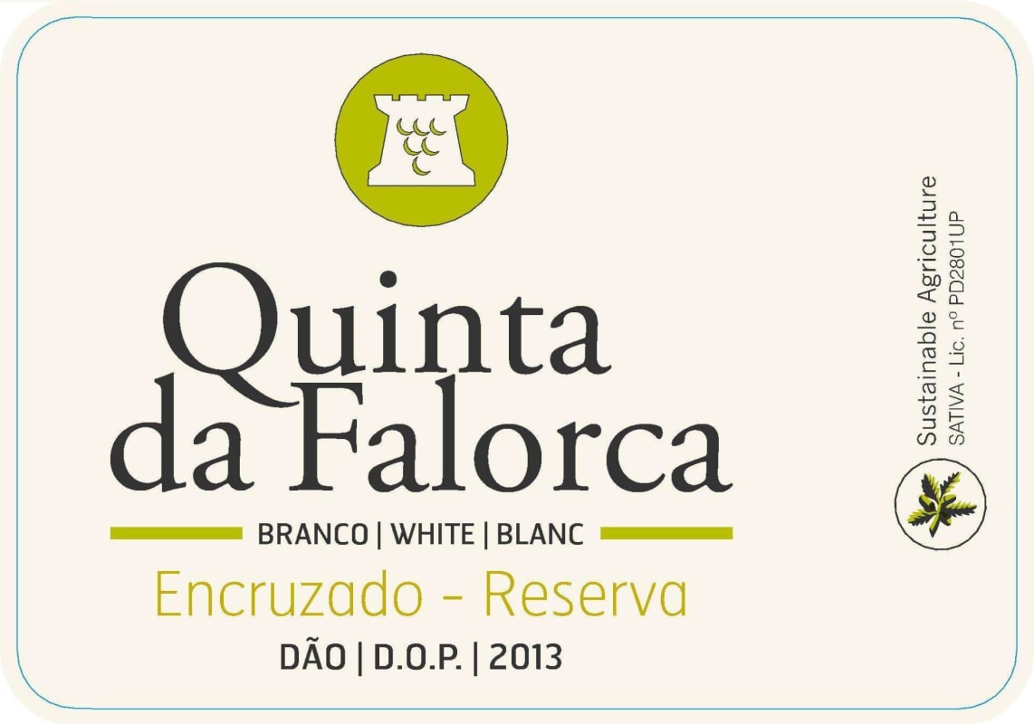 Quinta da Falorca Encruzado Reserva 2013 Front Label