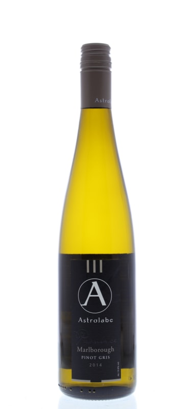 Astrolabe Province Pinot Gris 2014 Front Bottle Shot