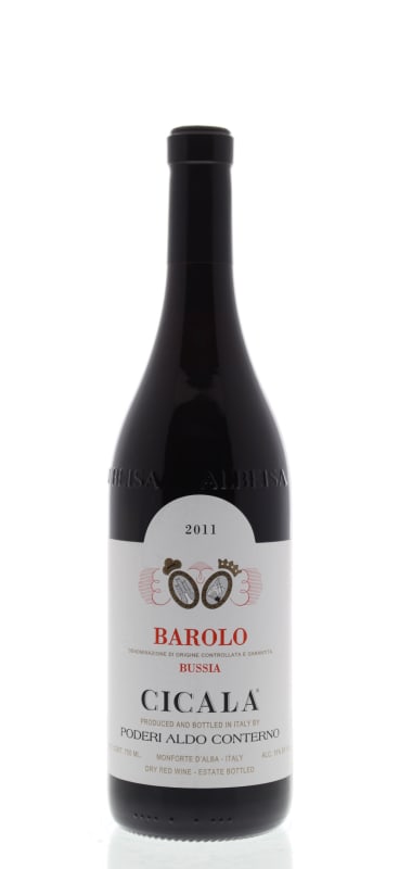 Aldo Conterno Barolo Cicala 2011 Front Bottle Shot
