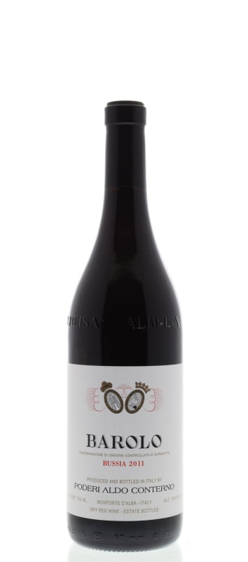 Aldo Conterno Barolo Bussia 2011 Front Bottle Shot