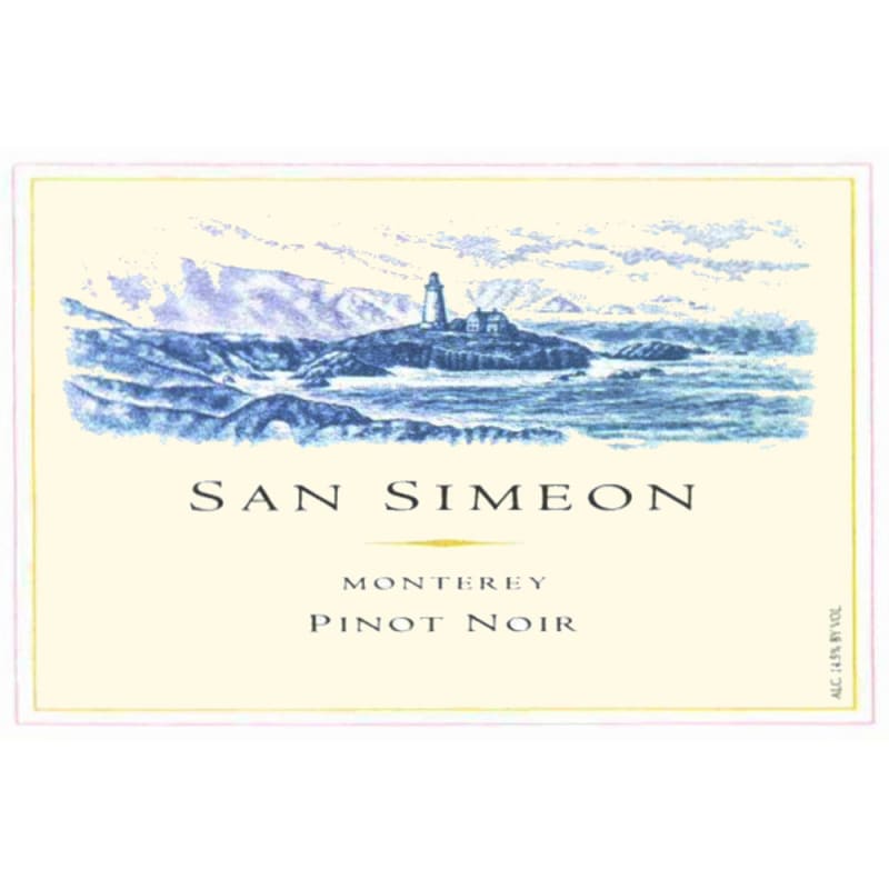 San Simeon Pinot Noir 2013 Front Label