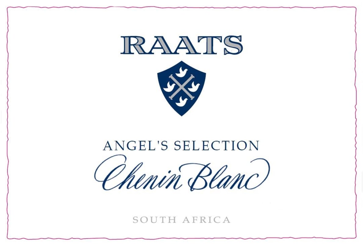 Raats Angel's Selection Chenin Blanc 2015 Front Label