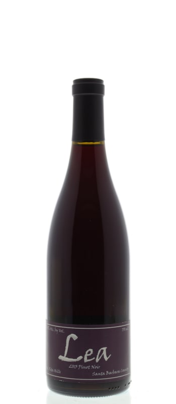 Lea Wines Sta. Rita Hills Pinot Noir 2013 Front Bottle Shot