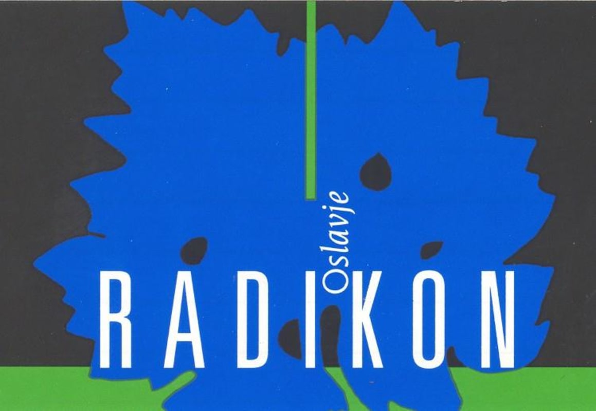 Radikon Oslavje 2005 Front Label