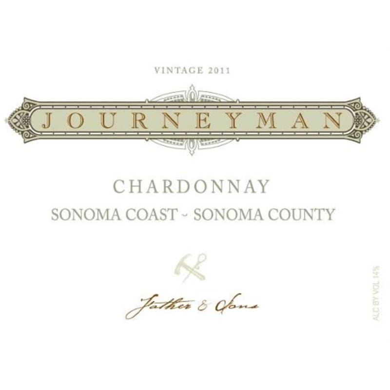 Journeyman Chardonnay 2011 Front Label